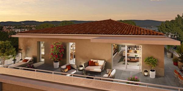 Appartement neuf de type 2 situé à La Ciotat