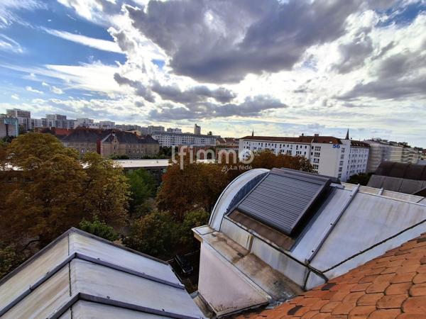 Duplex 119m² Carrez-142m² au sol dernier étage cave garage