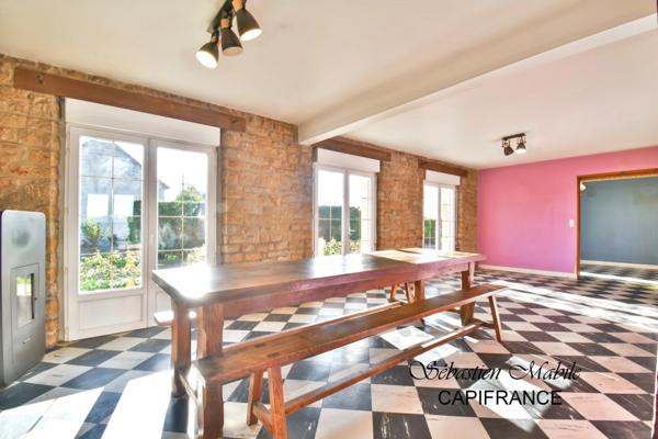 Maison à vendre 4 pièces à vendre à BEAUVOIR (50) avec vue sur le Mont Saint Michel