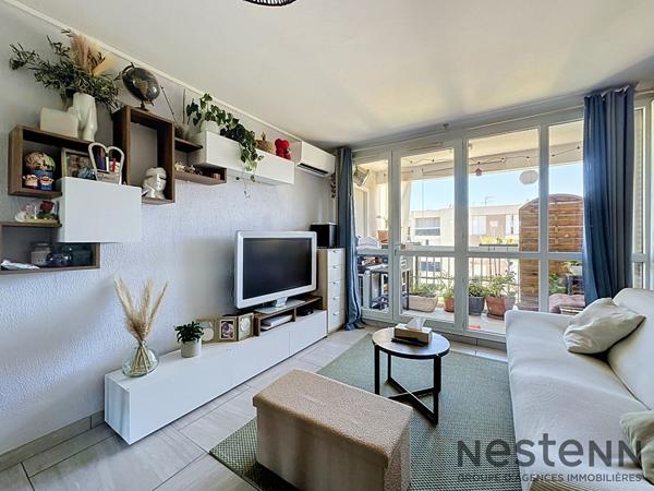 Appartement rénové T4 dernier étage avec loggia balcon et cave Gardanne