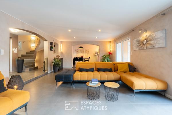 Villa contemporaine au cœur d’un écrin de verdure et de sérénité