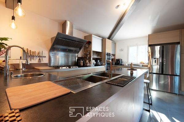 Villa contemporaine au cœur d’un écrin de verdure et de sérénité