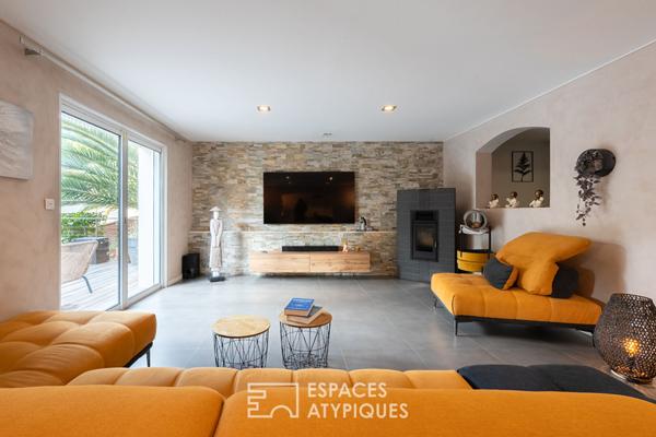 Villa contemporaine au cœur d’un écrin de verdure et de sérénité