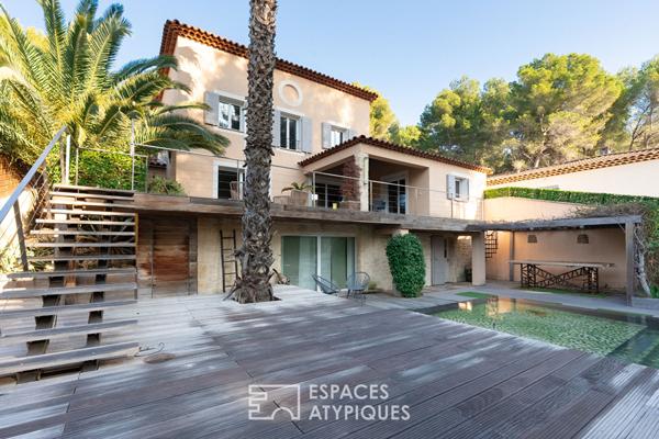 Villa contemporaine au cœur d’un écrin de verdure et de sérénité