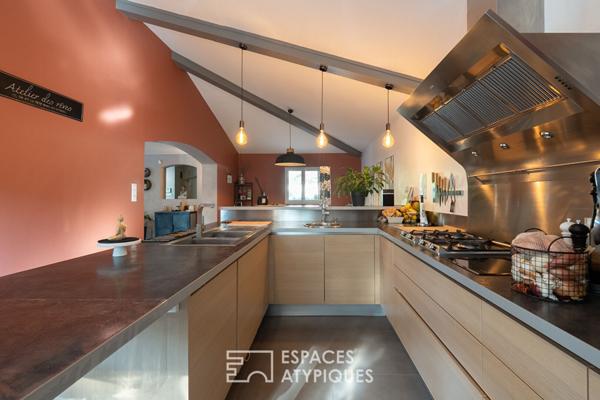 Villa contemporaine au cœur d’un écrin de verdure et de sérénité