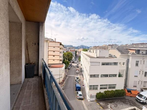Marseille 8ème - 4 pièce(s) - 113.4 m²  Mermoz loggia balcon box