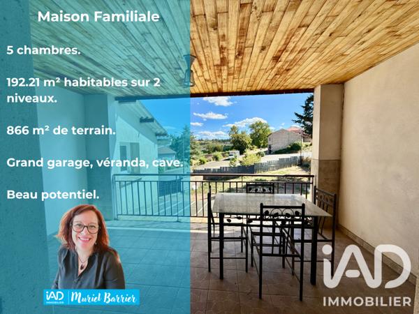Maison à vendre 8 pièces 192,21 m² Soleymieux