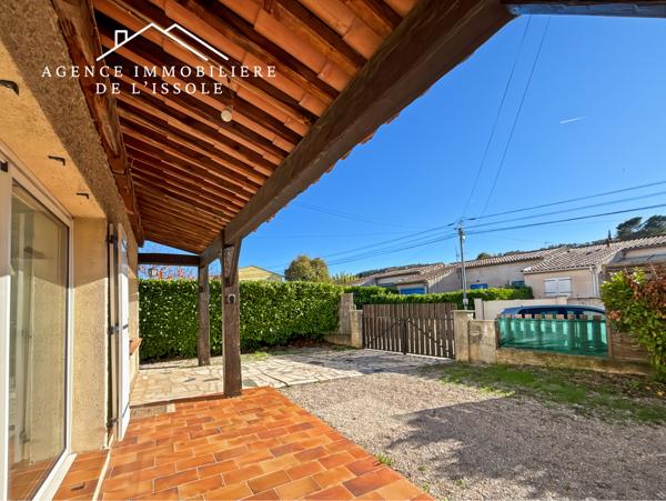 Brignoles (83170) Maison mitoyenne, 100m², 3 belles chambres, jardin