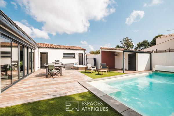 Maison à l’esprit rétais aux portes de La Rochelle