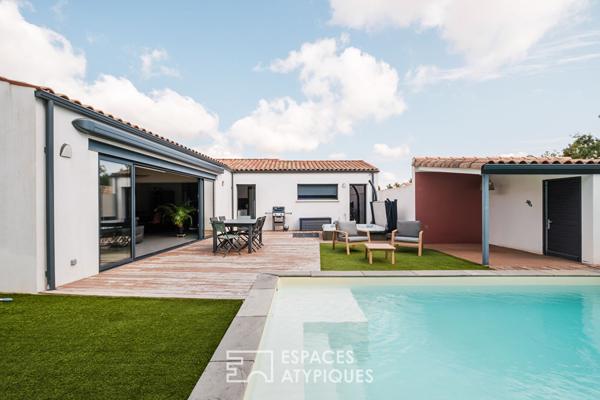 Maison à l’esprit rétais aux portes de La Rochelle