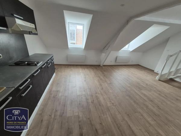 Appartement à louer 1 pièce 26.37m² Boulogne-sur-Mer (62200)