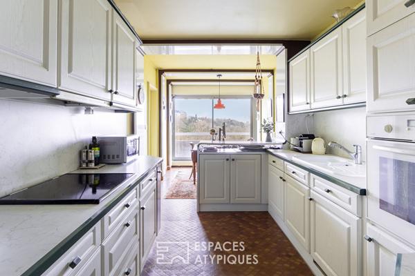 Appartement avec vue panoramique sur les Buttes-Chaumont