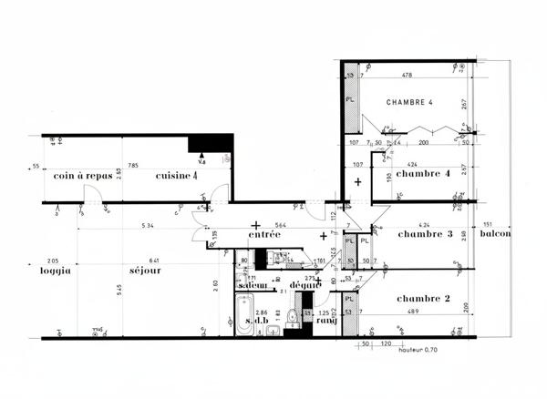 Appartement avec vue panoramique sur les Buttes-Chaumont