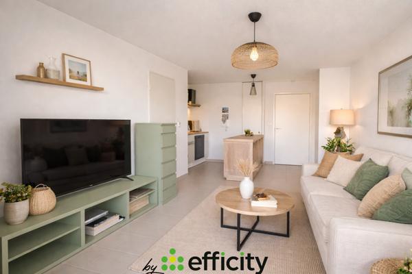 Appartement 2 pièces - 40 m² Exclusivité efficity