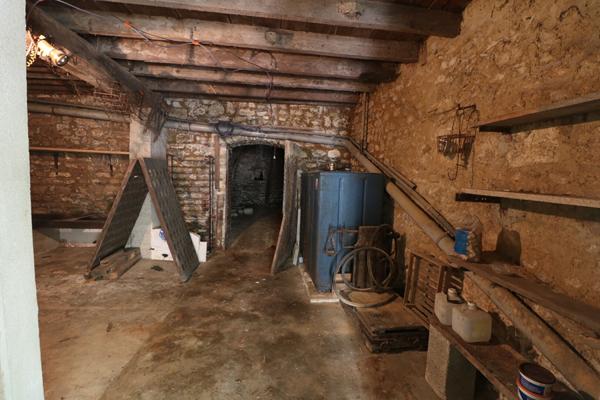 Maison en pierres au coeur du vignoble à 6 mn de MUIZON - Dépendances, cave voutée et jardin