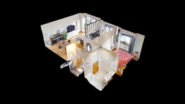 Appartement Paris 75017 Batignolles 2 pièces 47m²
