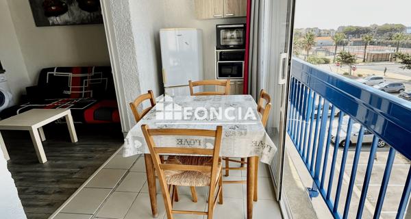 À vendre Appartement 2 pièces 29 m² - Le Barcarès 66420