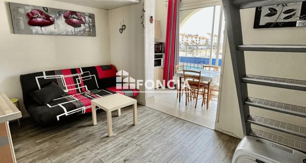 À vendre Appartement 2 pièces 29 m² - Le Barcarès 66420