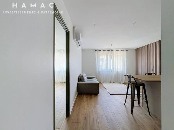Appartement refait à neuf 3 pièces à La Tour-de-Salvagny DPE C - climatisation - balcon - cellier parking