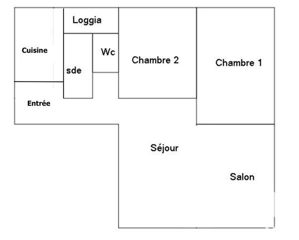 Appartement à vendre 3 pièces 83 m² Bordeaux