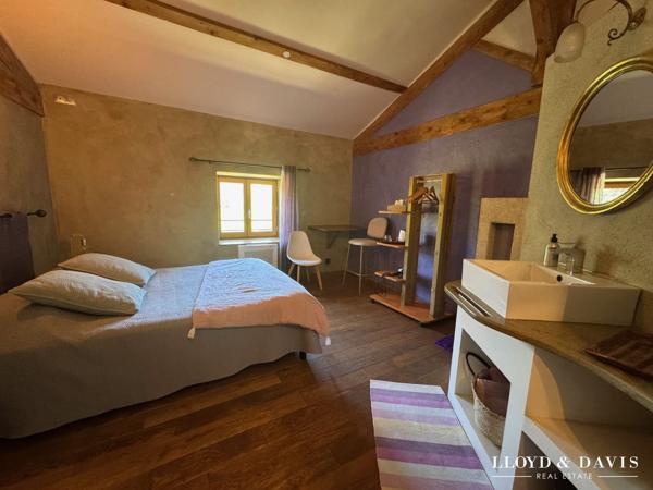 Domaine de caractère sur 3 ha, rénové avec gîte et chambres d'hôtes