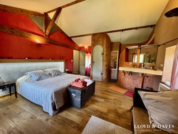 Domaine de caractère sur 3 ha, rénové avec gîte et chambres d'hôtes