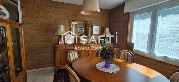 Appartement T3 traversant, vue lac, garage et cave