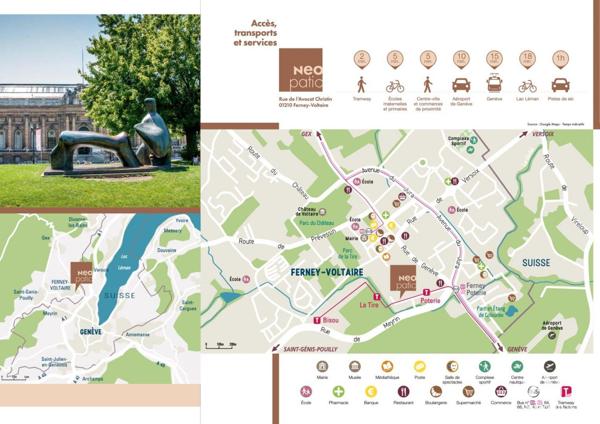 Appartement à vendre 4 pièces 86 m² Ferney-Voltaire