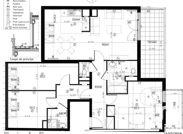 Apartment for sale 4 rooms 88 m² Saint-Cyr-l'École