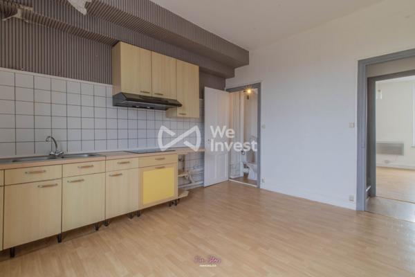 Immeuble Piennes 127 m2 local commercial et appartement F3 en duplex
