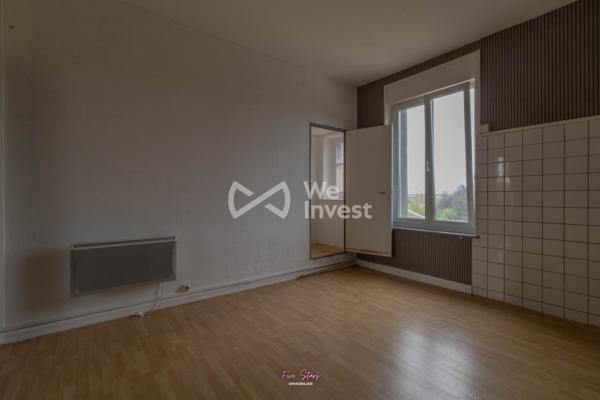 Immeuble Piennes 127 m2 local commercial et appartement F3 en duplex