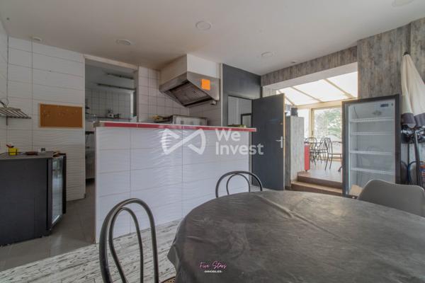 Immeuble Piennes 127 m2 local commercial et appartement F3 en duplex