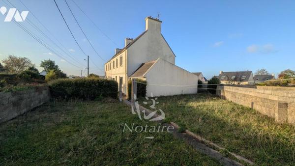 Plouescat – Maison de 6 pièces, 4 chambres avec garage et jardin, proche centre et commodités