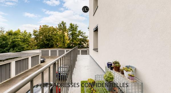 Tassin centre – Beau 3 pièces de 72 m² au calme avec balcon Sud/Ouest et garage