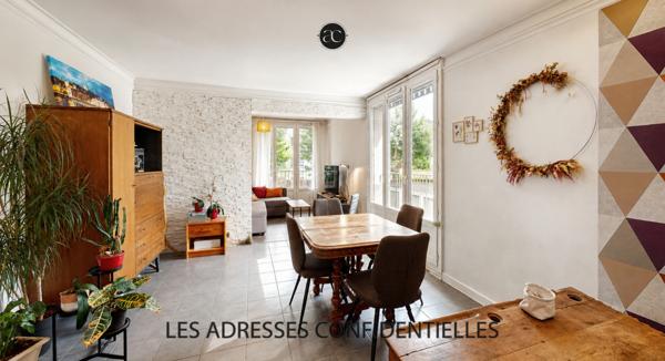 Tassin centre – Beau 3 pièces de 72 m² au calme avec balcon Sud/Ouest et garage