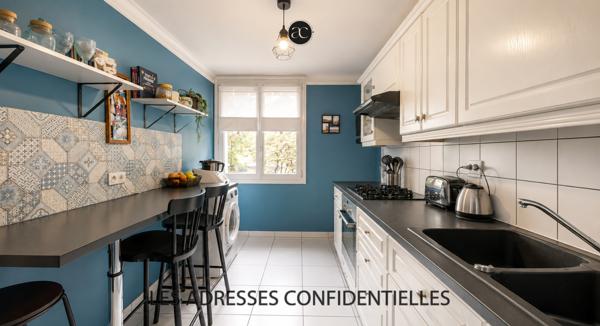 Tassin centre – Beau 3 pièces de 72 m² au calme avec balcon Sud/Ouest et garage