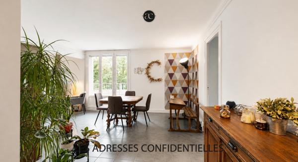 Tassin centre – Beau 3 pièces de 72 m² au calme avec balcon Sud/Ouest et garage