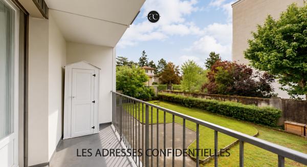 Tassin centre – Beau 3 pièces de 72 m² au calme avec balcon Sud/Ouest et garage