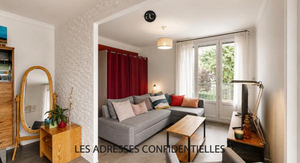 Tassin centre – Beau 3 pièces de 72 m² au calme avec balcon Sud/Ouest et garage