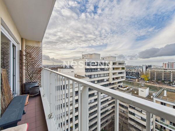 Appartement Paris 3 pièces - BALCONS + PARKING