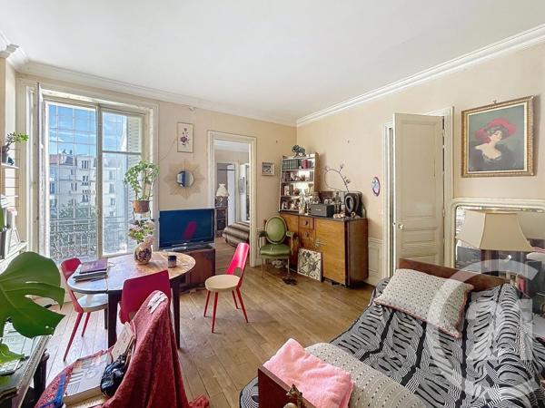 Appartement F3 à vendre  3 pièces - 58,05 m 2   LEVALLOIS PERRET  - 92