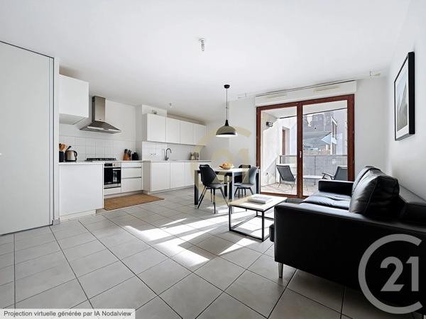 Appartement F3 à vendre  3 pièces - 73,17 m 2   VERNEUIL SUR SEINE  - 78