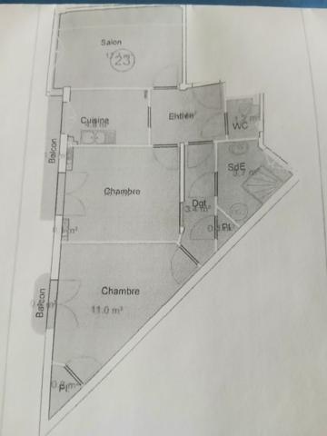 VENTE APPARTEMENT AVEC BALCON