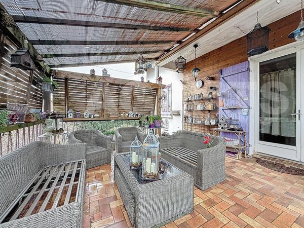 Lagny - Maison atypique à fort potentiel – 190 m² divisés en deux lots indépendants - Grand terrain 