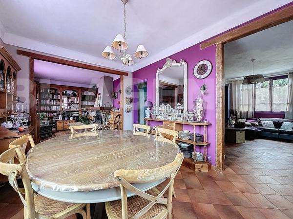 Lagny - Maison atypique à fort potentiel – 190 m² divisés en deux lots indépendants - Grand terrain 