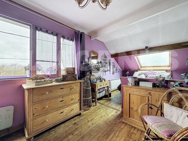 Lagny - Maison atypique à fort potentiel – 190 m² divisés en deux lots indépendants - Grand terrain 