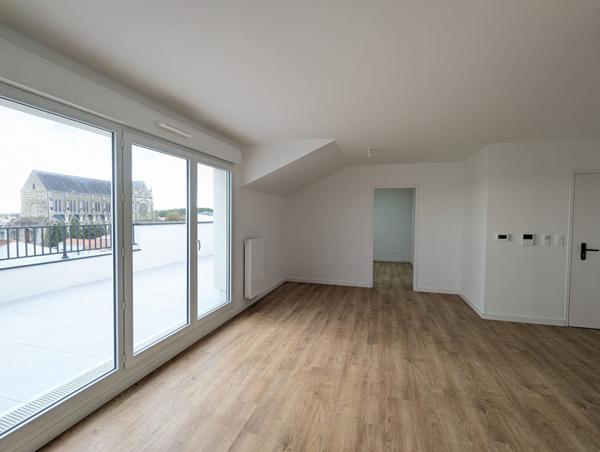 Appartement 3 pièces dernier étage à vendre à Challans avec terrasse de 63 m²