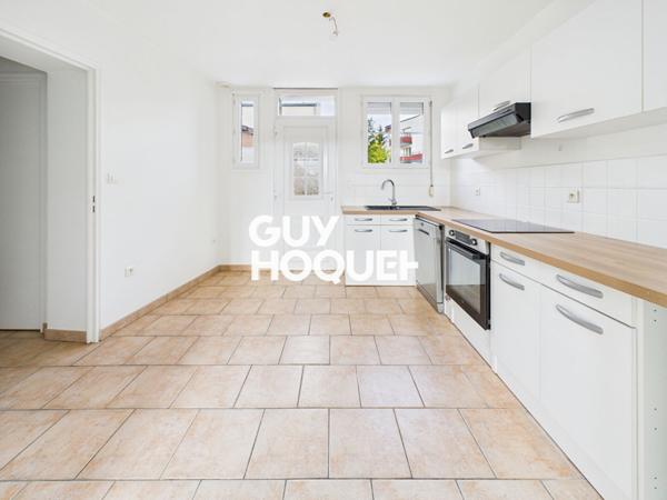 Maison T4 avec courette et garage à Oissel