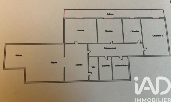 Appartement à vendre 5 pièces 104 m² Le Chesnay-Rocquencourt