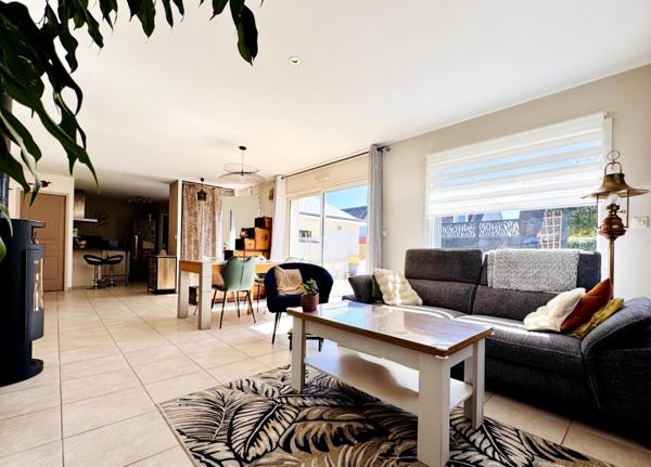 Maison plain-pied 94m2. 3 chambres. 15 min de Vannes et d’Auray